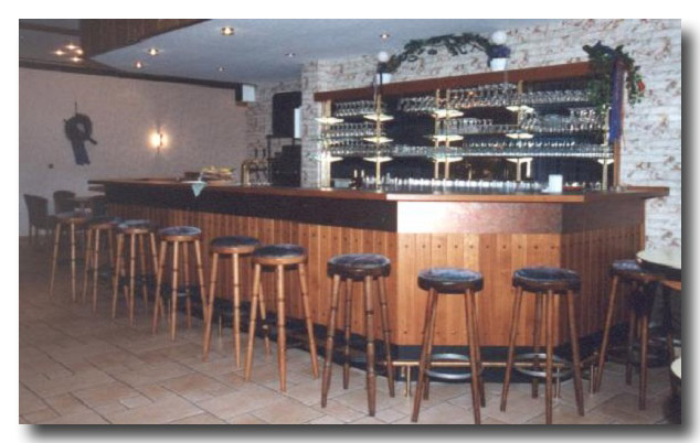 Eine neue Theke im "Großen Saal"